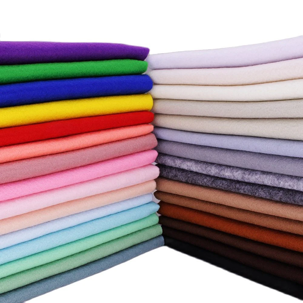 Eco-Friendly /Smooth/High Density /Soft Felt Fabric For Needlework DIY Sewing Material  For Toys Dolls Ornaments Non-Woven Cloth