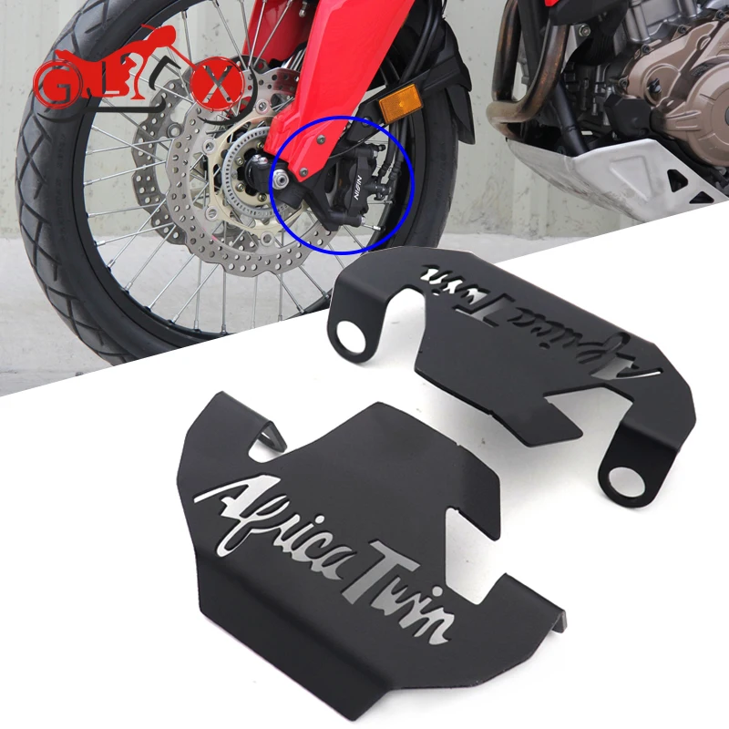 For Honda Africa Twin CRF1000L CRF 1000L 2016 2017 2018 2019 Motorcycle Accessories Front Brake Caliper Cover Guard Protection