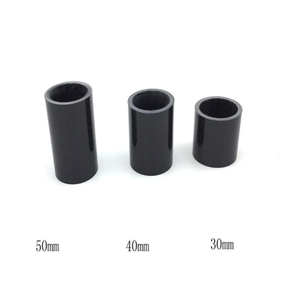 Bike Full Carbon Washer 30/40/50mm Headset Spacers For 1-1/8\