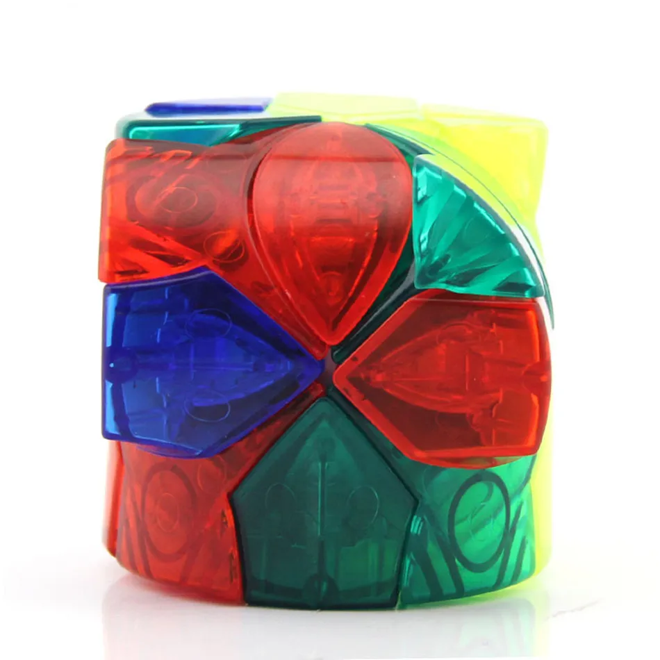 Fanxin Barrel Redi Cube Redi Cube Barrel Puzzle Tipo di cilindro Cubo senza adesivo Giocattolo magico