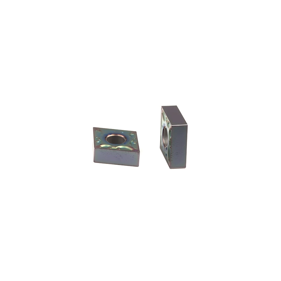 CNMG120404-MA TF618 Carbide alloy CNC lathe turning insert High hardness Wear-resistant cutting insert Processing hardened steel