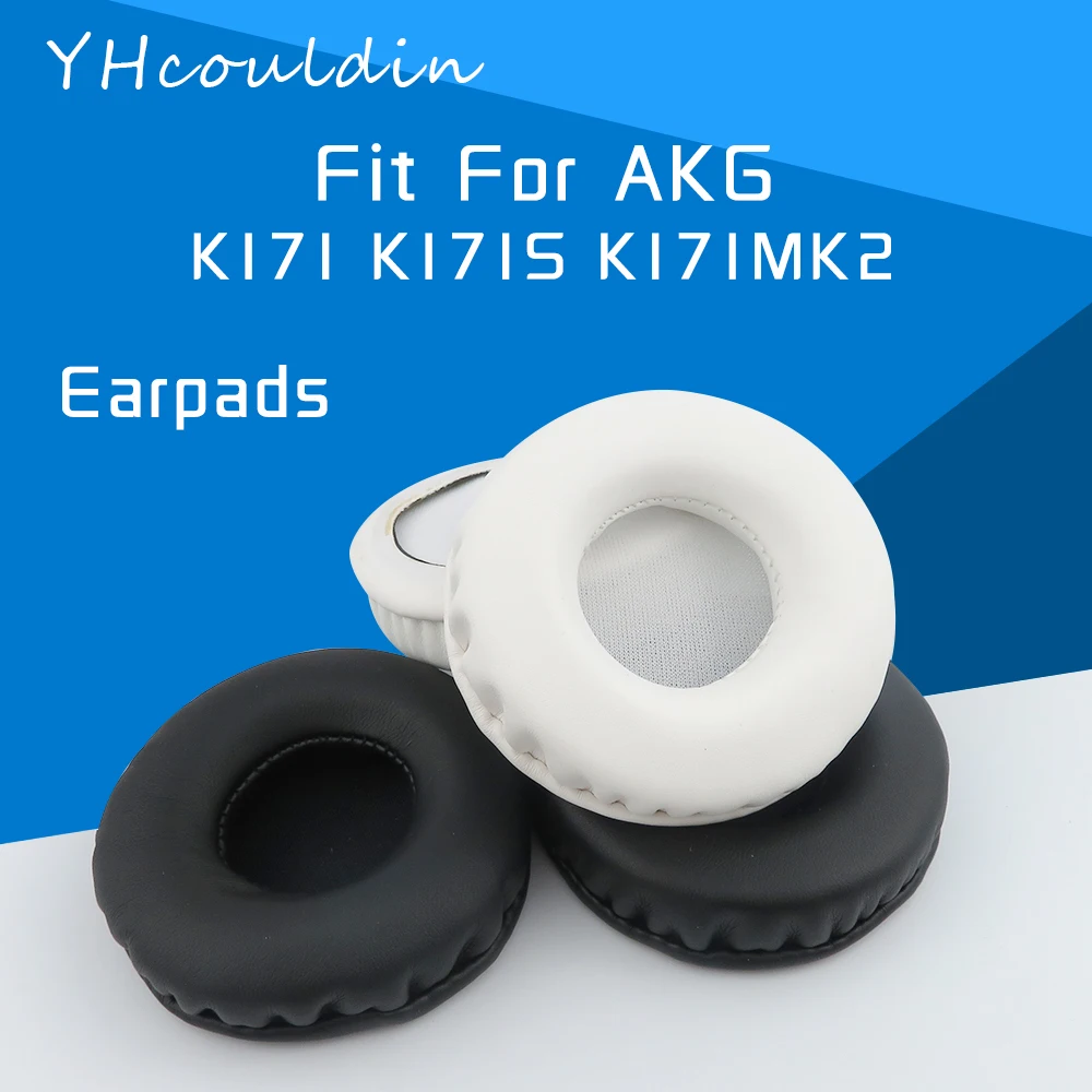 YHcouldin Earpads For AKG K171 K171S K171MK2 Headphone Accessaries Replacement Wrinkled Leather