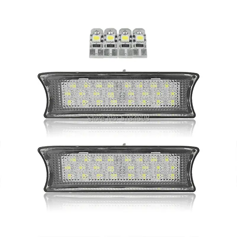 6pcs 24 LED Dome Interior Reading Map Lights For BMW E90 E91E92 328i 330i 2007-2013