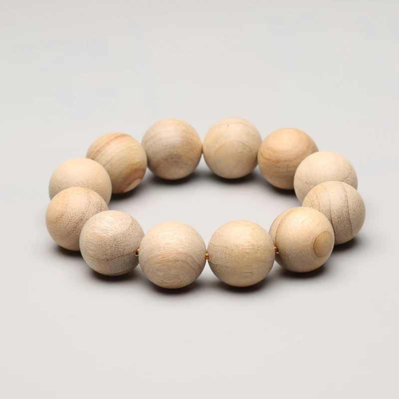 Camphor Wood Camphor Pills Natural Camphor Bracelet Men\'s Decorative Crafts Gift Beaded Bracelet