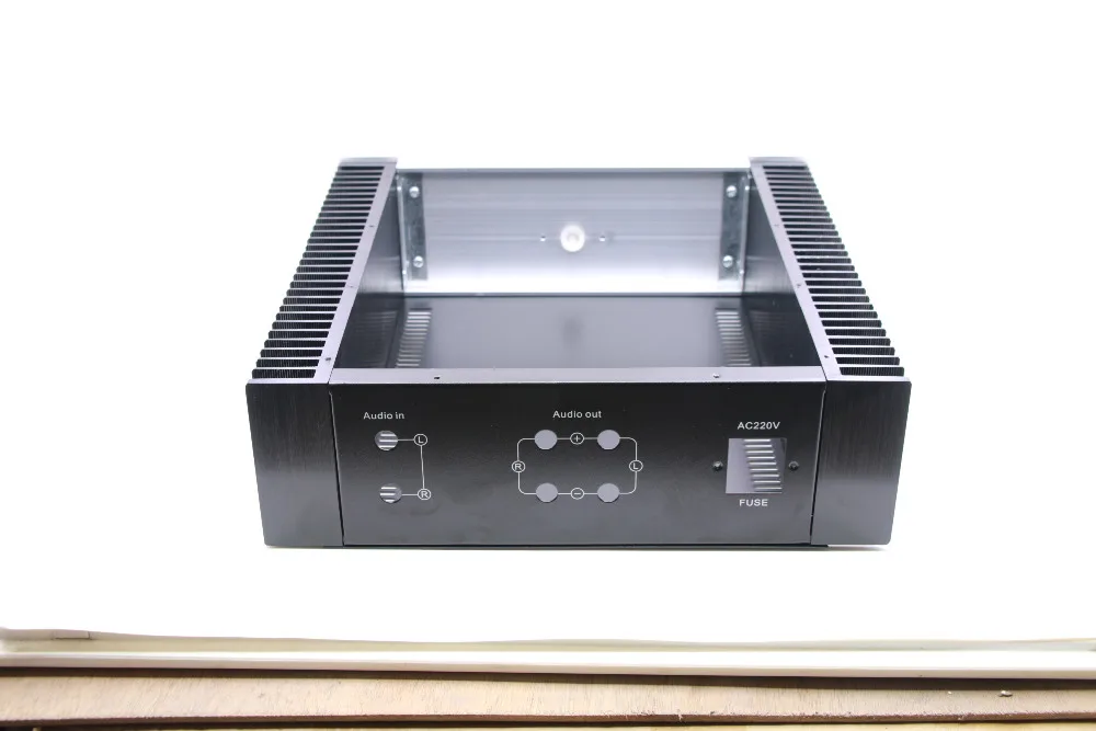 aluminum panel  Class A  amplifier chassis Preamp External radiator / AMP Enclosure / case / DIY box (320*100*300mm)