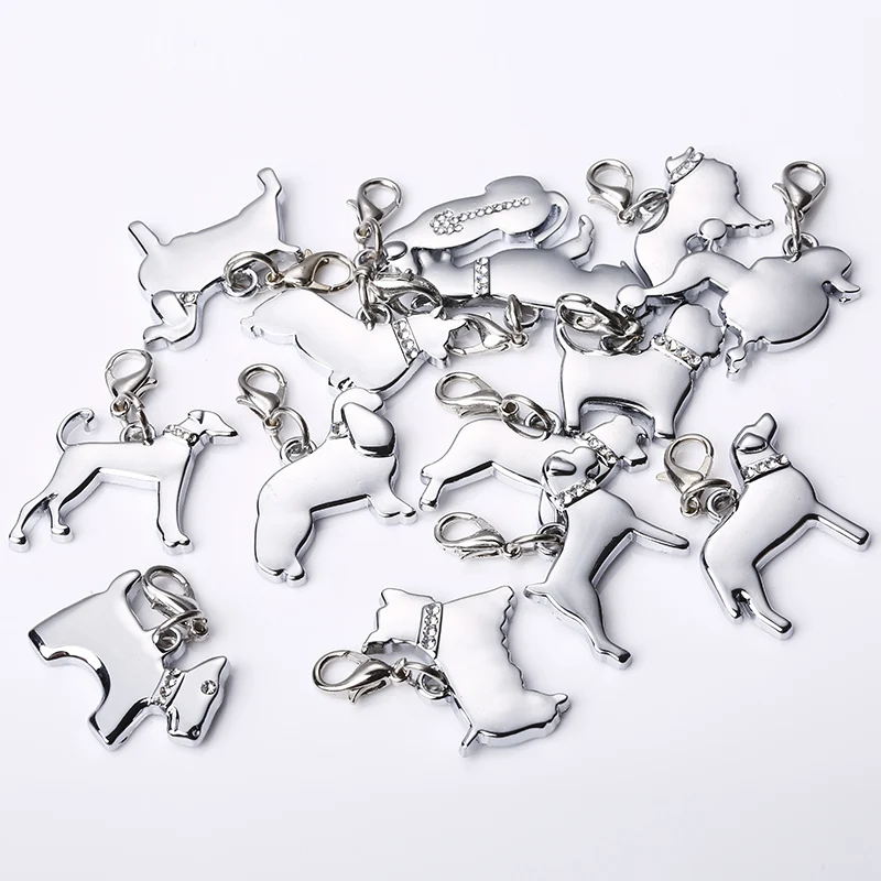 5pcs/lot DIY Fashion jewelry Corgi Dog Charms for Bag Pet Dog Pendant Handbag Charms Animal Charms for woman Making gift