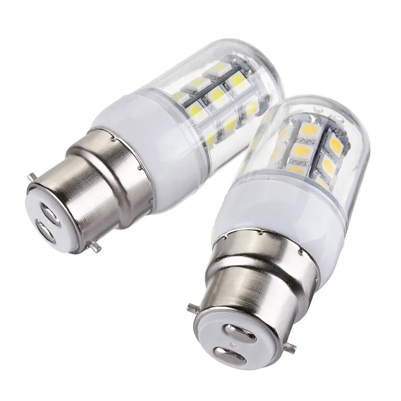 27LEDs 3W lampadina a LED B22 SMD5050 lampadina a faretto per illuminazione domestica bianco puro/caldo 12V supporto Dropship