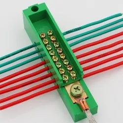 1 In 8 12 18 20 24 32 40 Out Junction Box Distribution Terminal Block Unipolar Splitter Retardant Meter Cabinet