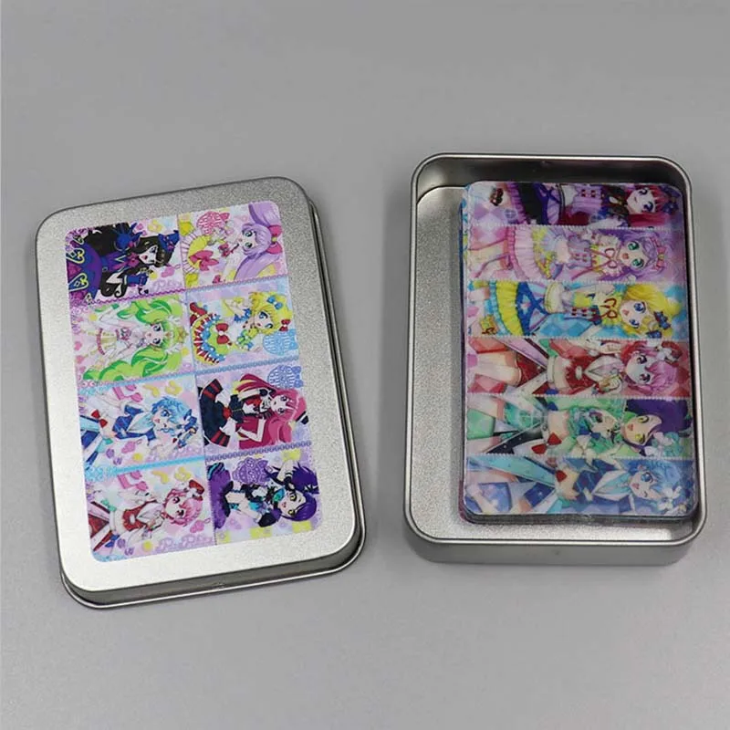 30PCS Wonderful Paradise Starlight Paradise Game Cards Iron Box Character Table Playing Toys For Family Children Gift