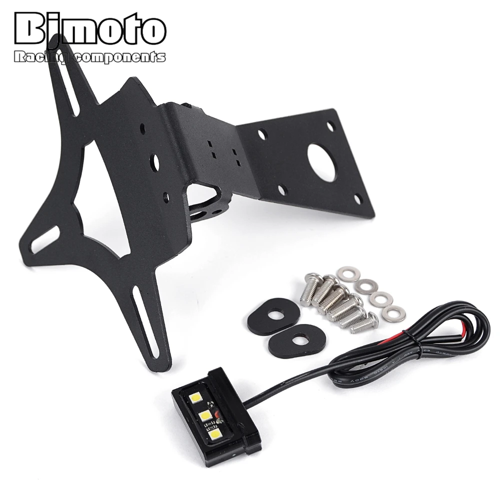 

Motorcycle License Plate Bracket With Plate Light For K TM Duk-e 890 Duke890 890R 2020-2021 Tail Tidy Fender Eliminator