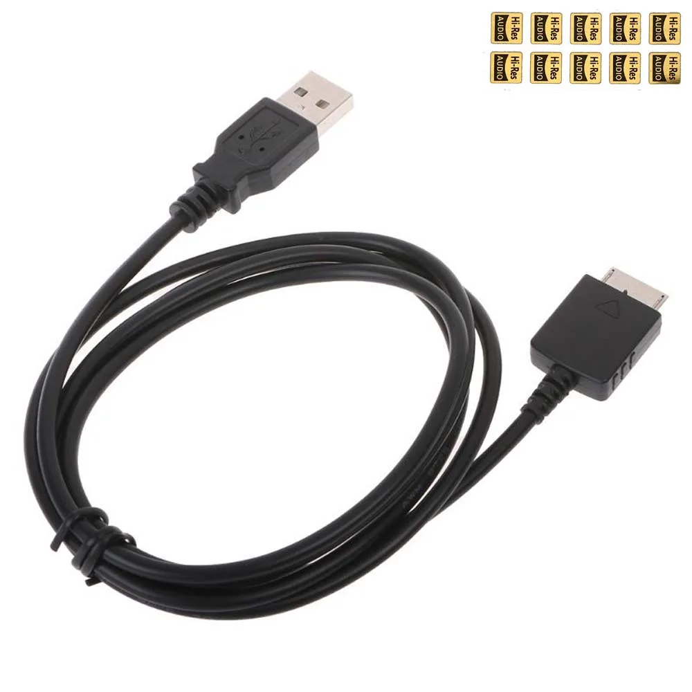 USB Charging Data Sync Data Cable for Sony Walkman NW-A55 A56 A57 A55HN A56HN A57HN NW-A25HN A27HN NW-A35 A45 NW-ZX300 ZX300A N