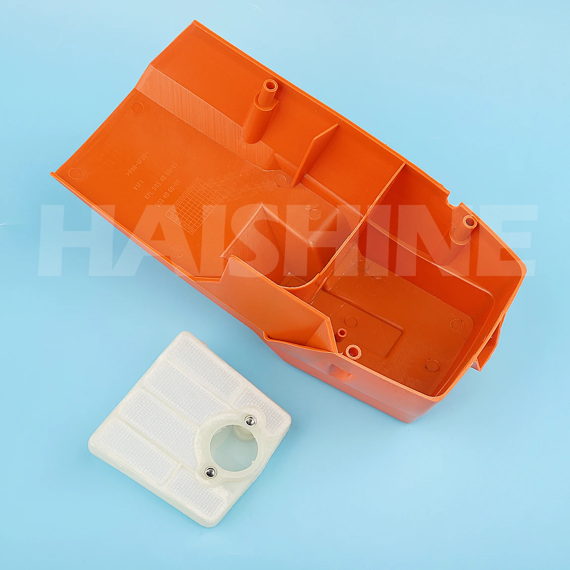 Kit de filtro de aire de cubierta de cubierta de motor de cilindro superior para Husqvarna 61 pieza de repuesto de motosierra 503 4060-01 nuevo