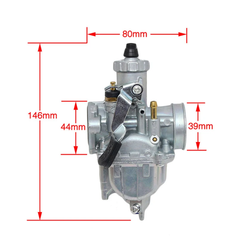 Motorcycle VM22 26mm Carburetor Carb Power Jet for Mikuni Carburetor 110cc 125cc 140cc Quad ATV Dirt Pit Bike SSR