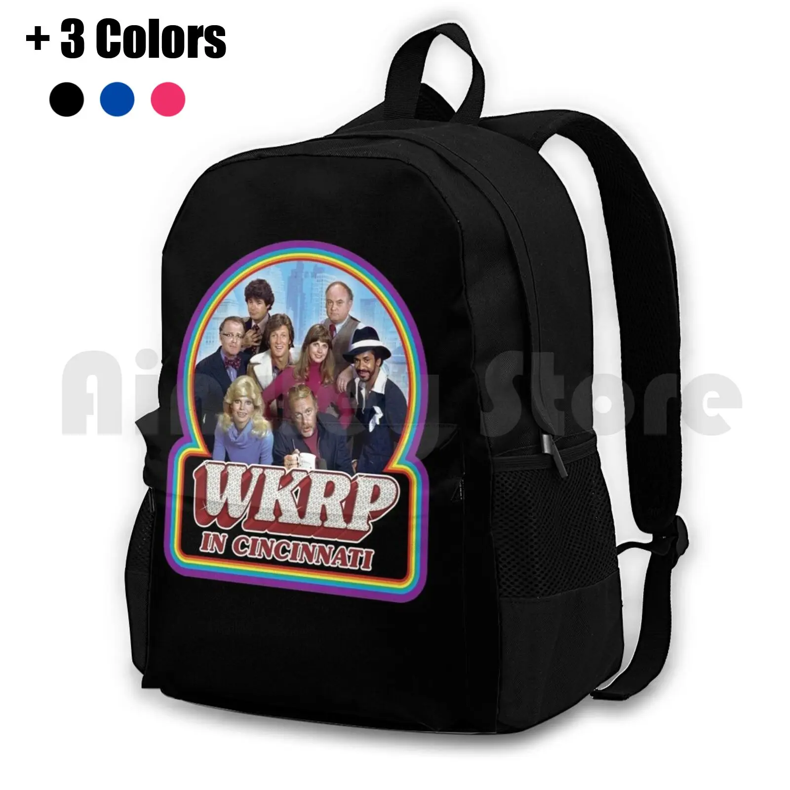 Wkrp In Cincinnati Outdoor Hiking Backpack Riding Climbing Sports Bag Wkrp In Cincinnati Most Popular Case Best Selling