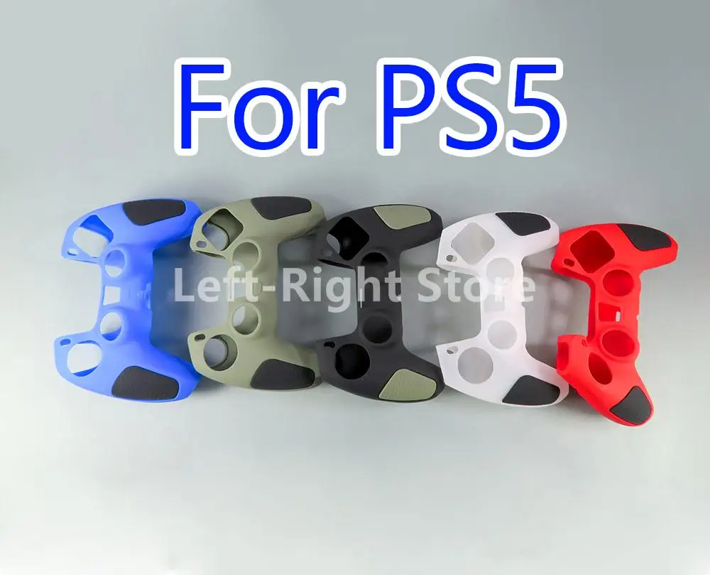 

30PCS Thickened Soft Silicone Gel Rubber Case Cover For SONY Playstation5 For PS5 Controller Protection Case For PS5 Accessories