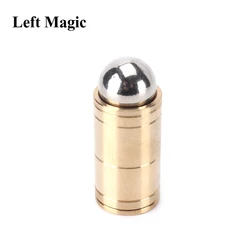 Ball & Tube Mystery (Brass) Close up Magic Tricks Illusions Gimmick Fun Magic Balls Rises Falls Stage Magic Magician Toys