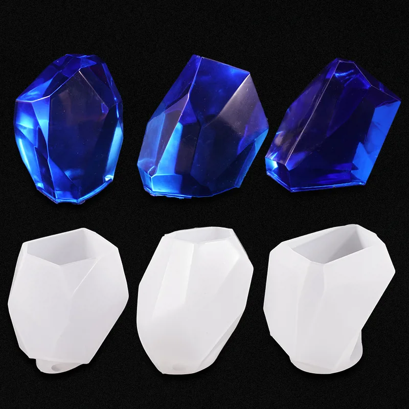 

1PC Irregular Pendant Decoration Liquid Silicon UV Resin Mold for Making Jewerly Earrings Hair Accessories Jewelry Tools