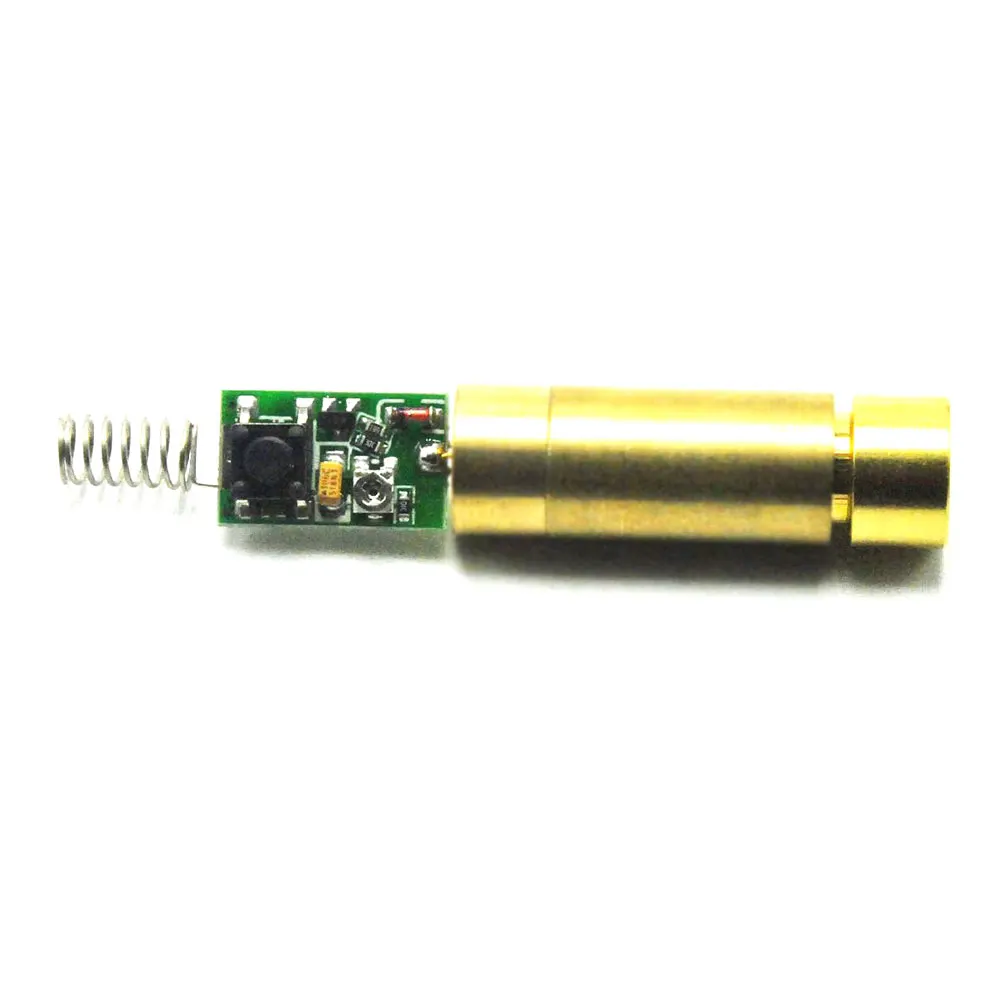 2pcs 532nm 5mW 3 V-3.7 V Groene Laser Line Diode Module w/Lente & Driver