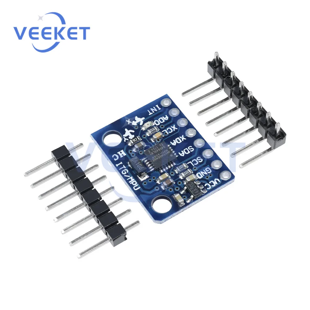 1-10Pcs GY 521 MPU-6050 3 Axis Analog Gyroscope Sensors Module MPU6050 3 Axis Accelerometer Board for Arduino DIY