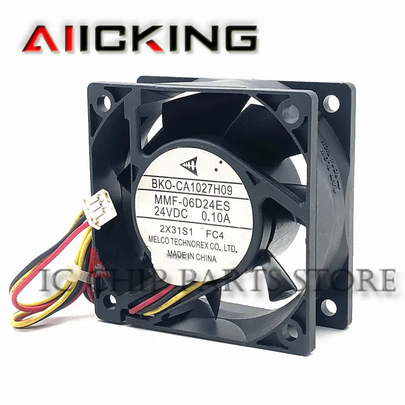 NIDEC 6CM CA1027H09 MMF-06D24ES FC4 FAN MMF-06D24ES-FC4 E500 inverter cooling fan Original brand new in stock