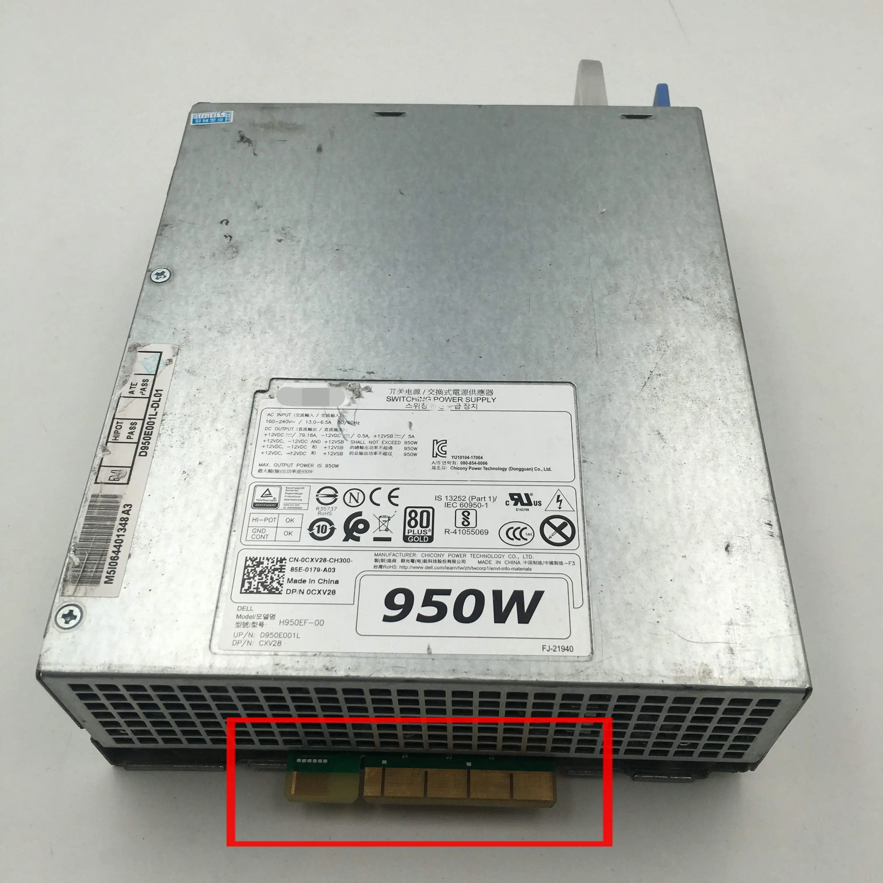 H950EF-00 for Dell T5820 T7820 T7920 Tower Workstation Power Supply 950W