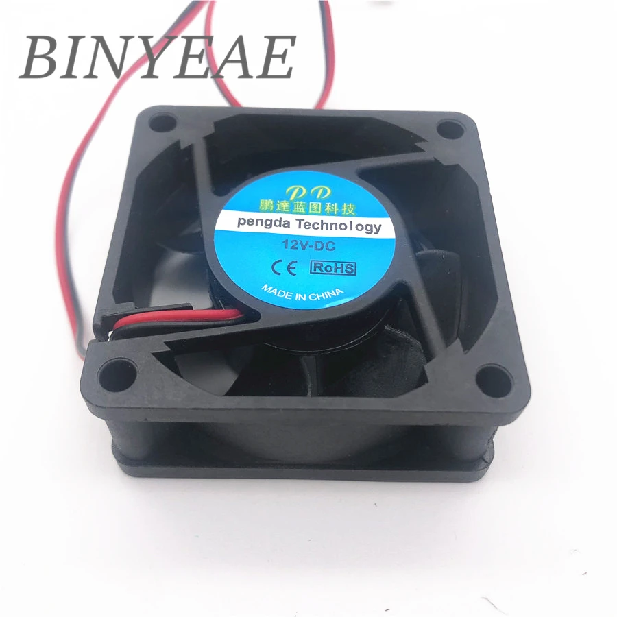 Ball Bearing 60MM 6cm 6025 Cpu Fan 60x60x25mm Computer Case Cooling Fan DC5V 12V 24V  CPU Fan 2pin