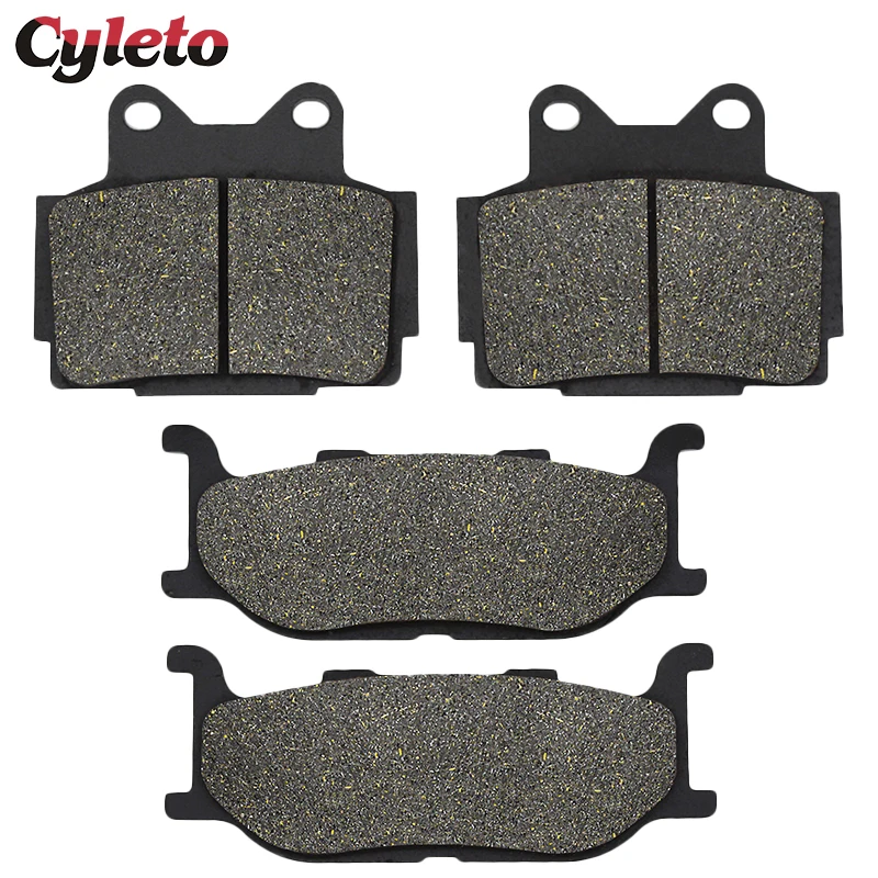 Cyleto Motorcycle Front or Rear Brake Pads for Yamaha XJ600 XJ600N XJ600S Diversion XJ 600 N S 1992 1993 1994 1995 1996 1997