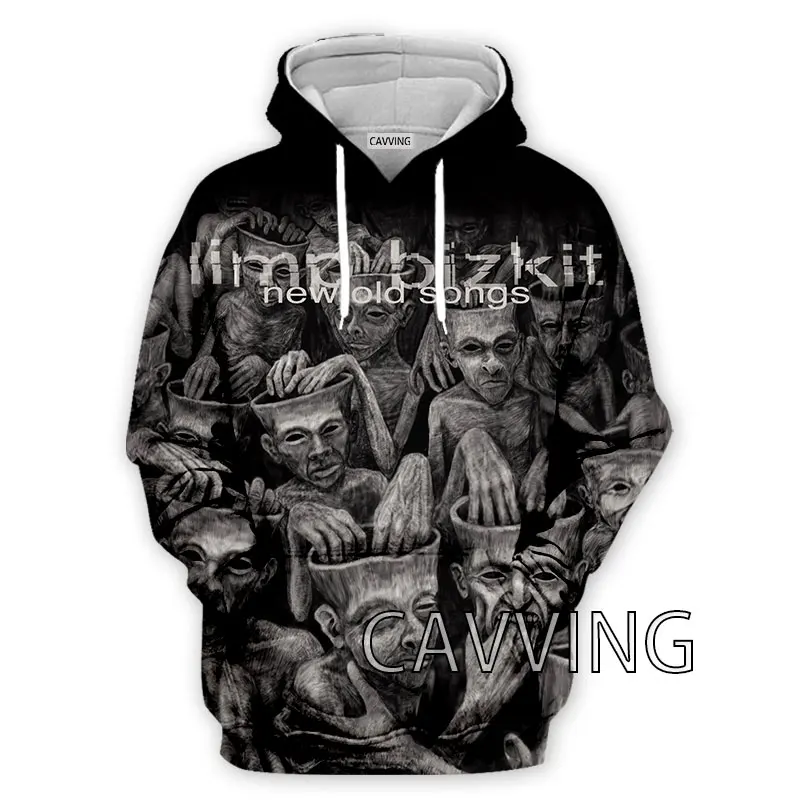 New Fashion Women/Men's  3D Print  Limp Bizkit Hoodies Hooded Sweatshirts Harajuku Hoodie Sweatshirts Tops Clothing