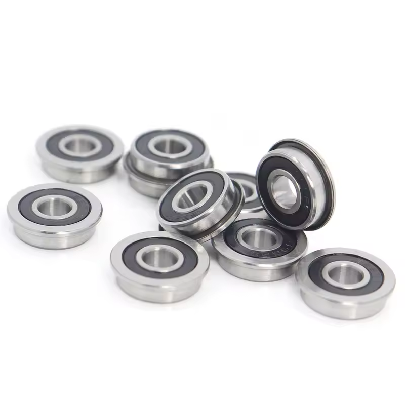 FUSHI F695 2RS Bearing 5*13*4 mm 10Pcs ABEC-7 Flanged Miniature F695 RS Ball Bearings F695RS For VORON Mobius 2/3 2/4 3D Printer - Image 6