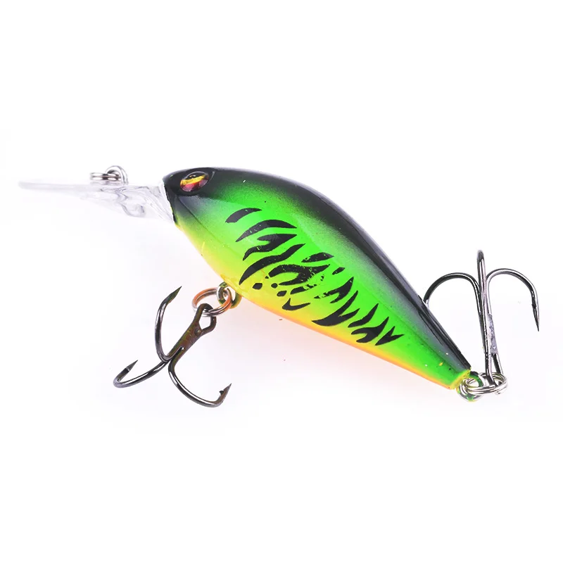 WDAIREN Crank Hard Bait 8cm 8.5g Floating Minnows Wobbler Fishing Lure With 6# Hook Carp Bass Pike Trout Trolling Fish Tackle