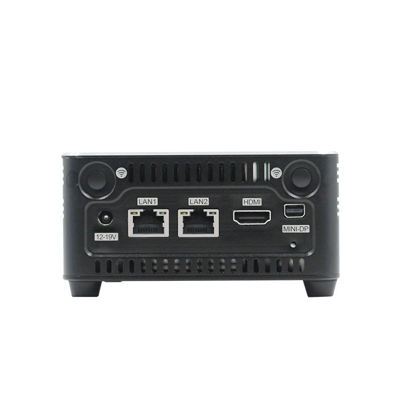 Newest Fanless pakage Mini PC with Mini DP HDMI Dual LAN Type-c Quad Core i7 8565U windows 10 Mini Computer Core i5 8265U HTPC