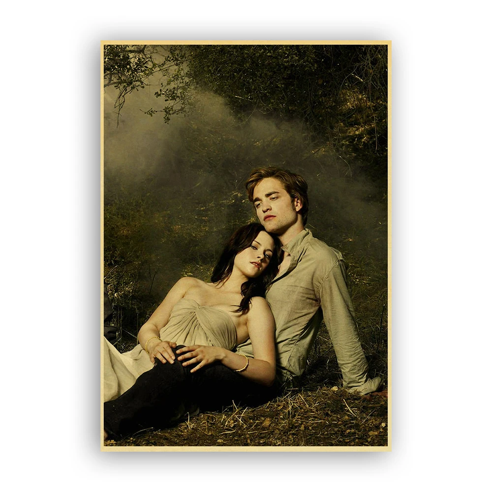 The twilight saga poster kraft paper printing transparent art painting home bar decoration wall decoration painting