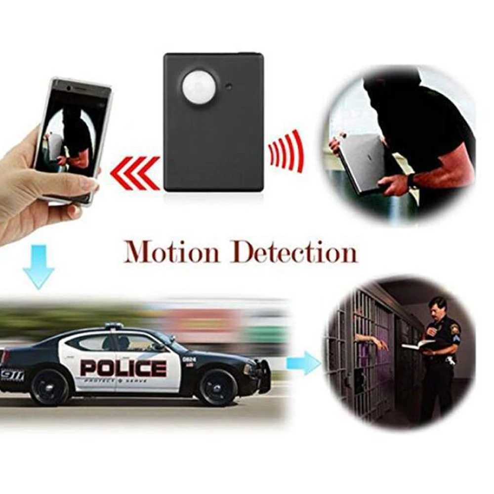 Infrared GSM MMS Call Alarm Mini X9009 GPS Tracker Smart Wireless PIR Motion Detector Sensor Support HD Camera Anti-theft Alarm