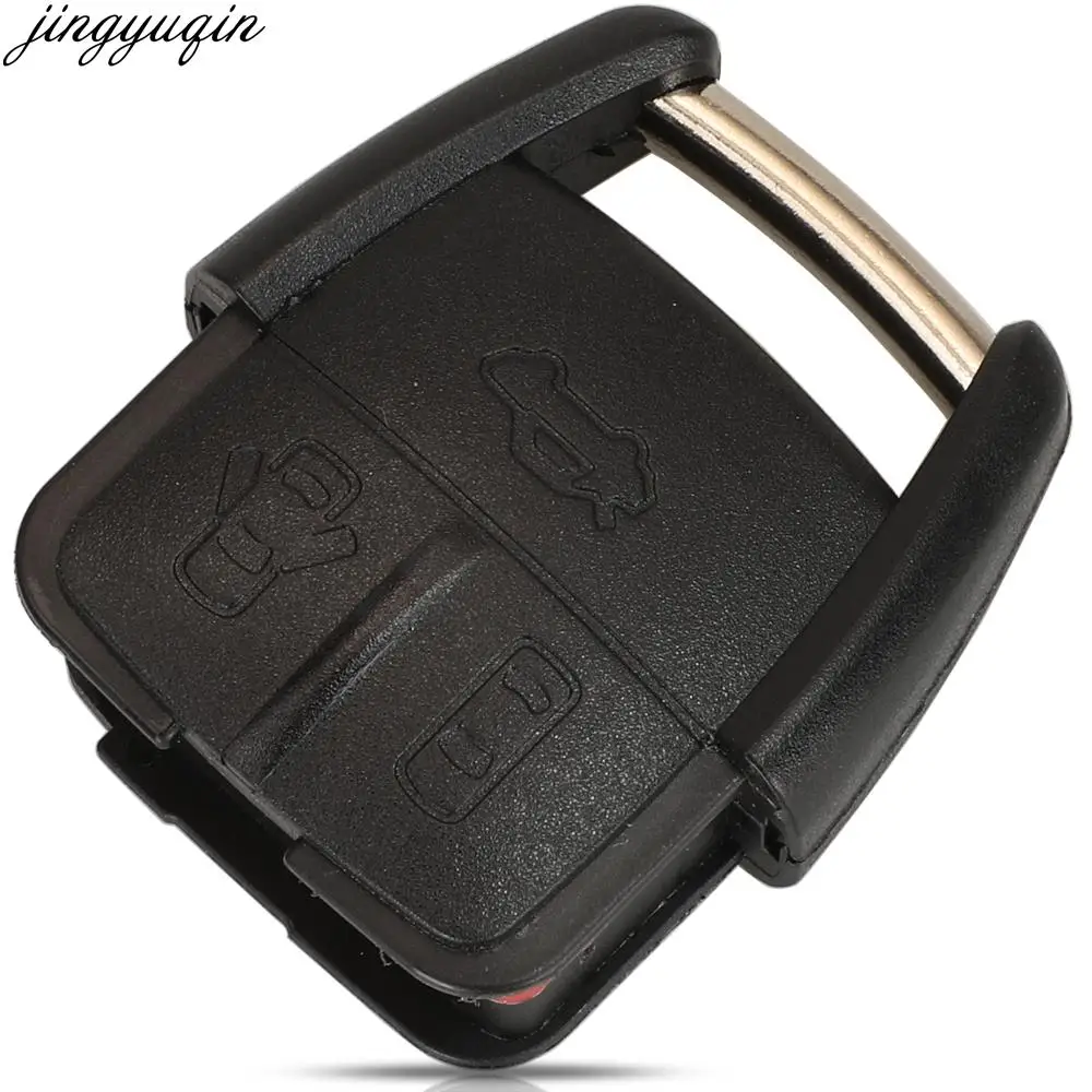 Jingyuqin Remote Car Key Alarm 434MHZ ID40 For Chevrolet Opel Astra Zafira Vectra 1999 Brazil Version 3B With HU43/46/100 Blade