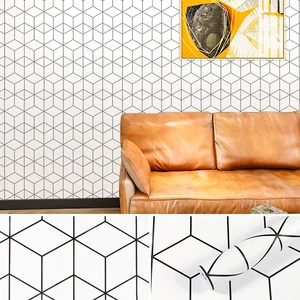 Golden Stripe Tapete Home Dekoration Auto Aufkleber Tapete Möbel Dwater -Proof -Erneuerung Wasser Geometrieschale und Stöcke 8 Hauptverkäufe Wallpaper Goldtextur - №8