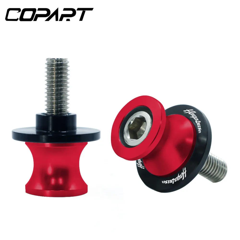 For Suzuki HAYABUSA GSXR1300 All Year Motorcycle Accessories Swingarm Spools Slider Rear Swing Arm Cover Stand Screws Paddock