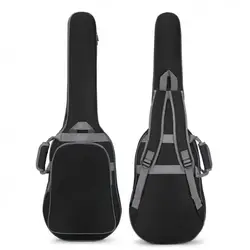 102 x 34 x 6cm Electric Guitar Backpack Waterproof 10mm Sponge Oxford Fabric Portable Double Straps Guitar Gig Bag