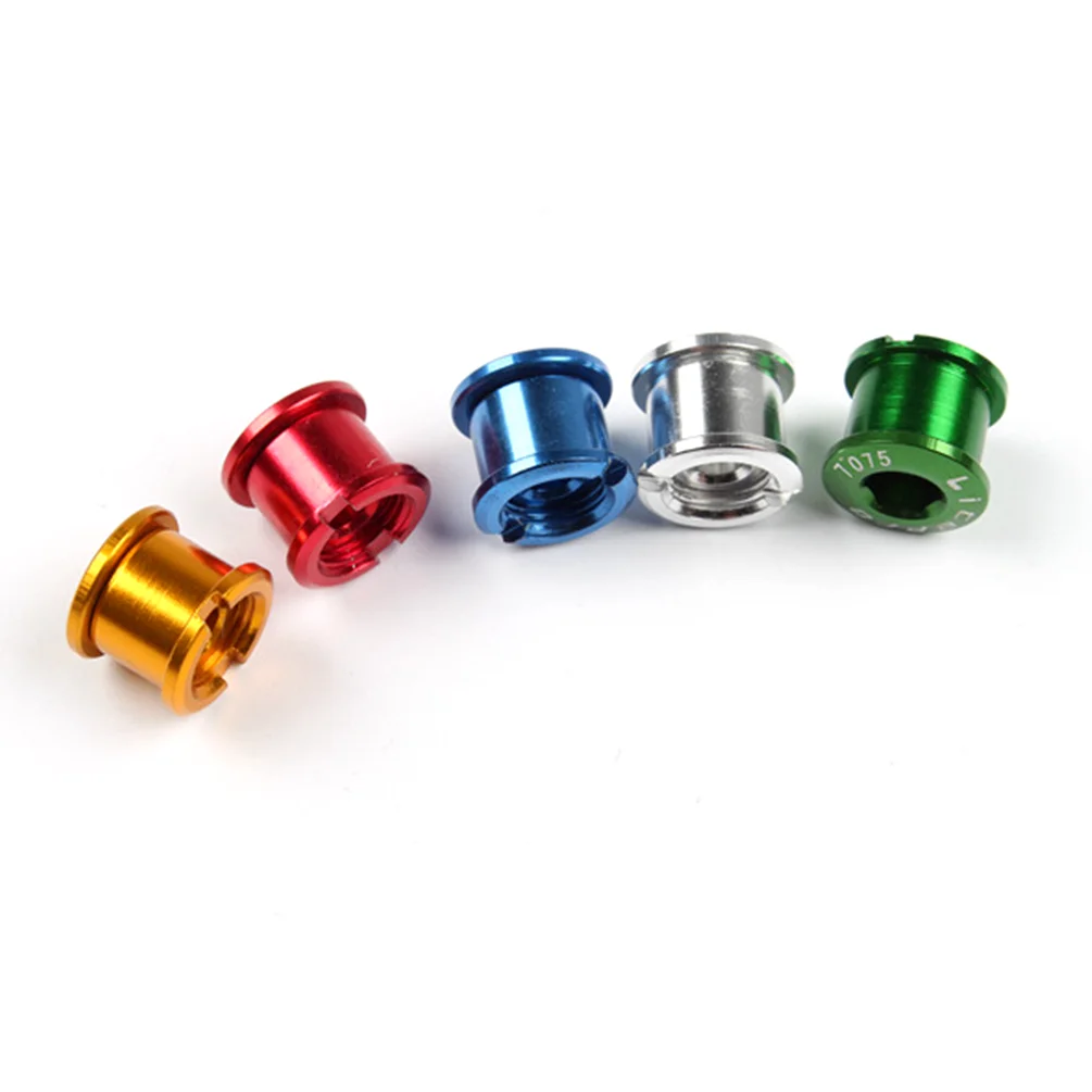 Litepro Road BMX Bicycle Alloy Crankset Double Chainring Screws MTB Mountain Folding Bike Disc Snail Chainwheels Bolts 5pcs/Lot