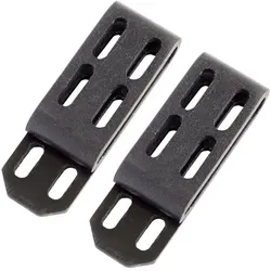 2PCS/LOT 3.0MM Kydex Secure-Ex C-Clip Belt Loops Large Belt Clip For DIY  Sheath Holster with Screws Tool Part