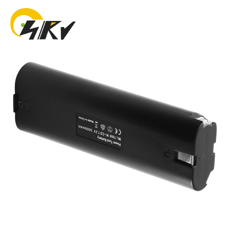 7.2V 3000mAh akumulatorów Ni-MH i ni-cd zamienna część odtwarzacza Cd bateria do narzędzi Makita ML7000 elektronarzędzia 1.5Ah 2.0Ah 3.0Ah