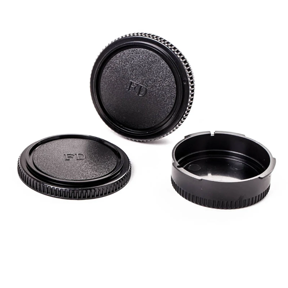 Крепление для камеры Canon EOS FD s и объективов, крышка для объектива + крышка для корпуса камеры