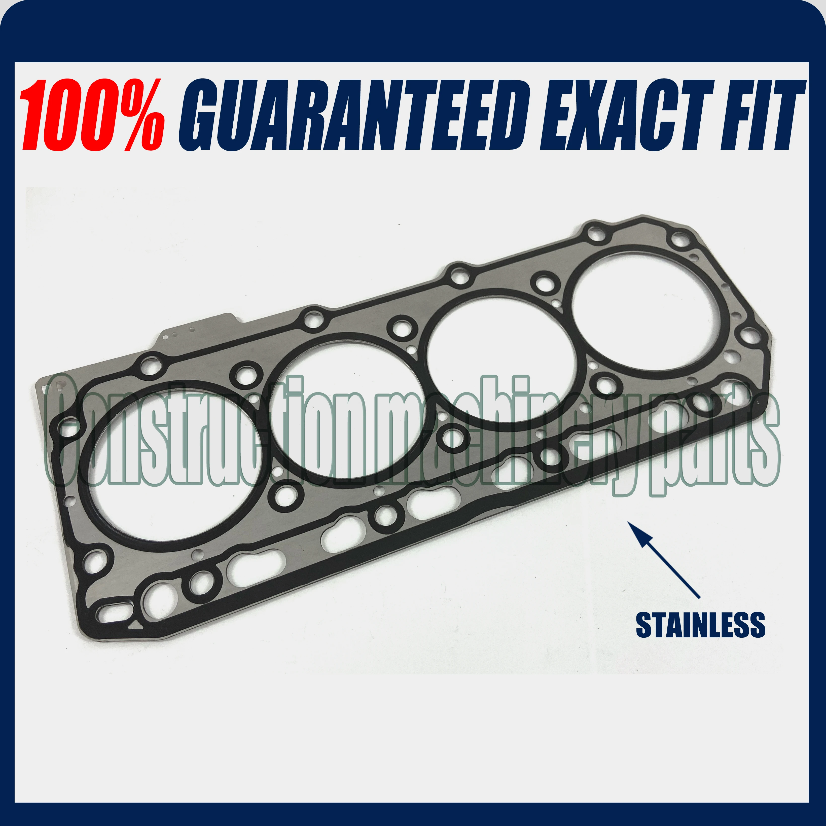 

Cylinder Head Gasket For Yanmar 4TNE82 Excavator Tractor Engine Repair Parts