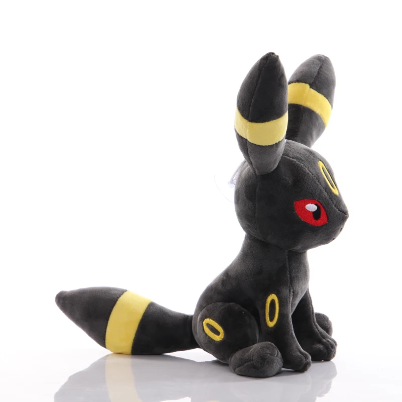 1pcs 25cm 1pcs Umbreon Plush Toys Dolls kawaii Umbreon Pendant Clip Soft Stuffed Plush Doll Peluches Gifts for Children Kids