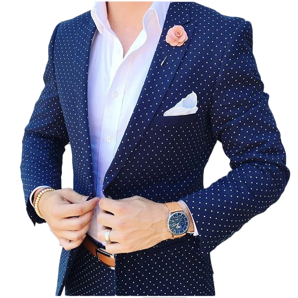 2Pieces Suit Custom Men's Streetwear Stright Fashion 2021 New Design Blazer Thick Cocktail Party Wedding Groom Best Male Outfit