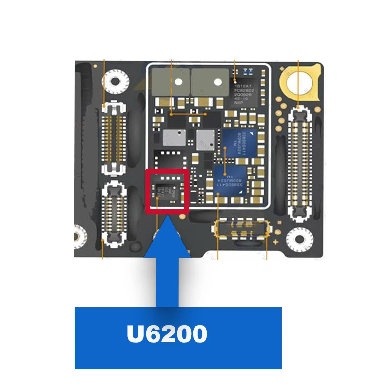 2-20pcs U6200 USB-PD CPD2 Fast charging ic for iphone 8 8plus x XS XS-MAX XR 11 11 PRO MAX CG8740AAT