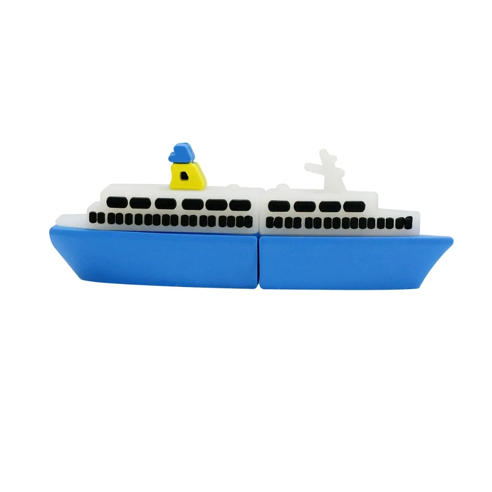 Warship Usb Flash Drive Ship Model Pen Drive 4GB 8GB 16GB 32GB 64GB Steamship Pen Drive Flash Usb Pendrive Memory Stick Storage