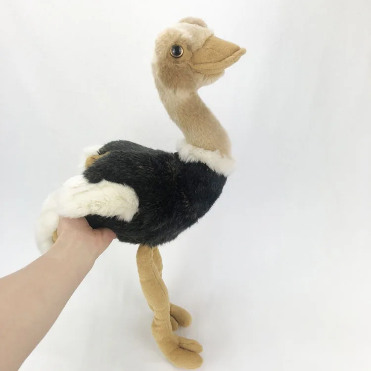 

about 45cm lovely ostrich bird plush toy soft doll birthday gift w2111