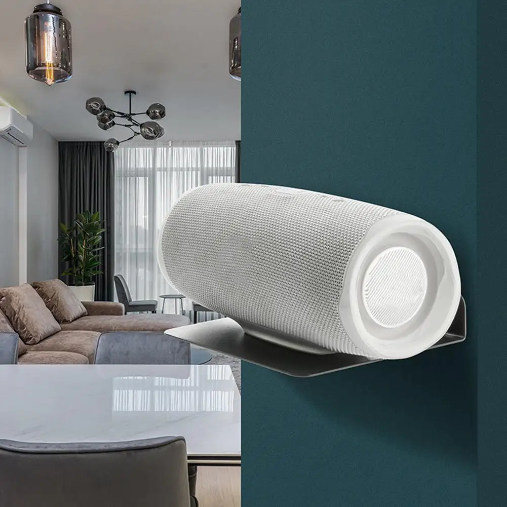 Wall Shelf Speaker Stand, Small Wall Shelf Speaker Mount For Bluetooth-compatible Speaker, Cell Phones, Toy Display Shelf