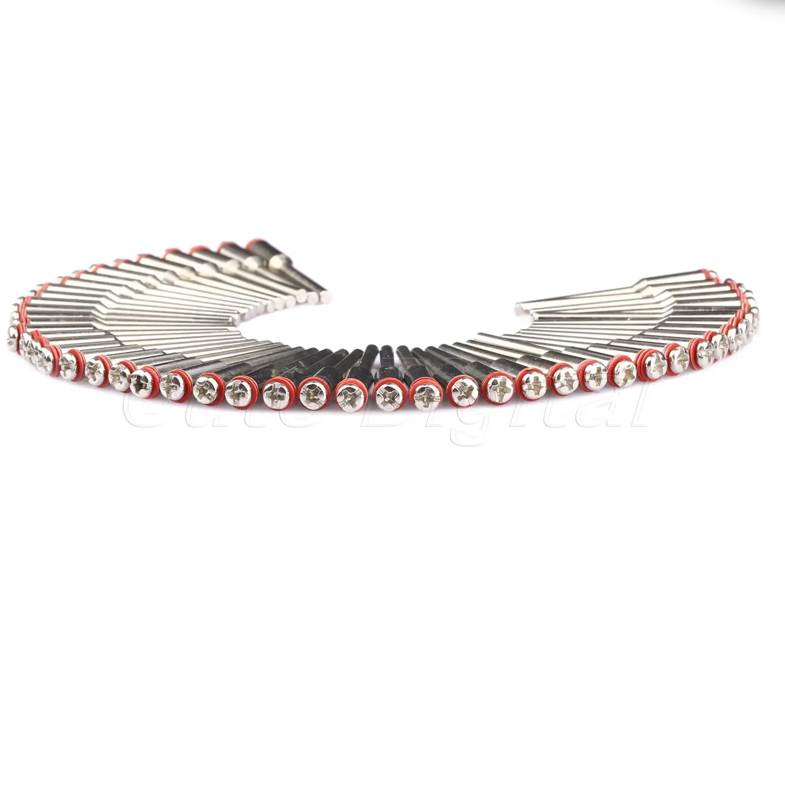 50/100pcs mandrini a disco diamantato portautensili per utensili rotanti accessori Dremel