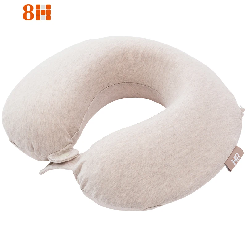 Original 8H U Shape Memory Foam Neck Pillow Antibacterial Portable Travel 8H Eyes Mask Cushion Lunch Break Pillows